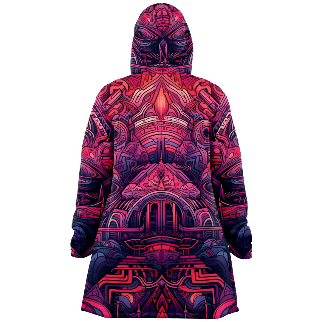 MAGENTA ROBOT Microfleece Cloak