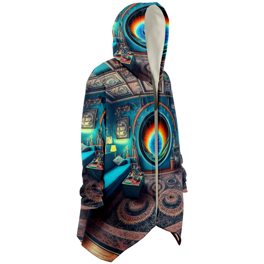 eye HOme Microfleece Cloak - AOP