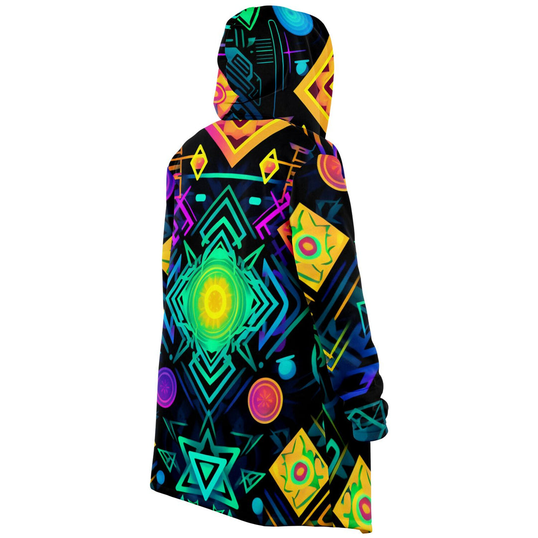 SHAPES AND COLORS Microfleece Cloak