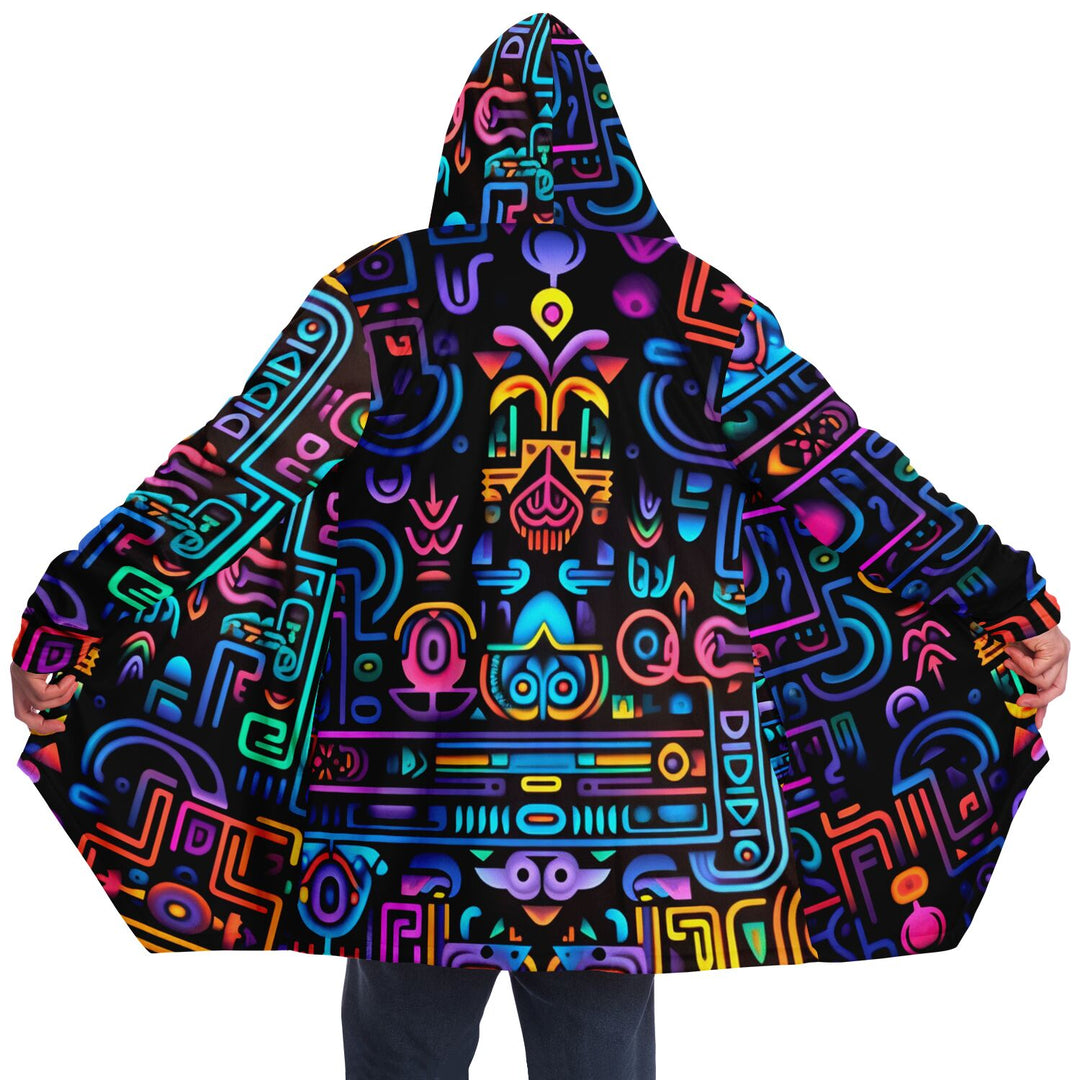 UV SHIBIBO Microfleece Cloak - AOP