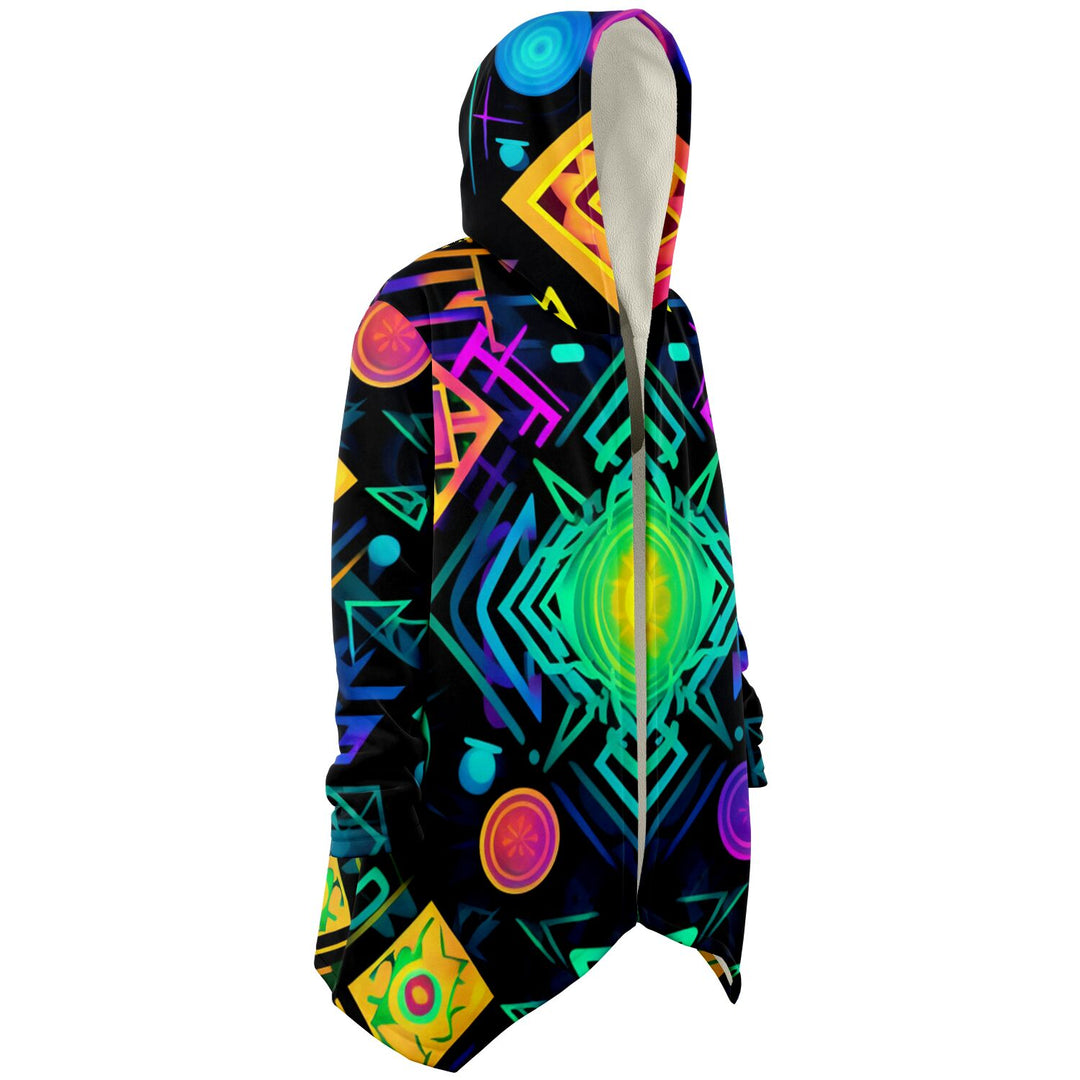 SHAPES AND COLORS Microfleece Cloak