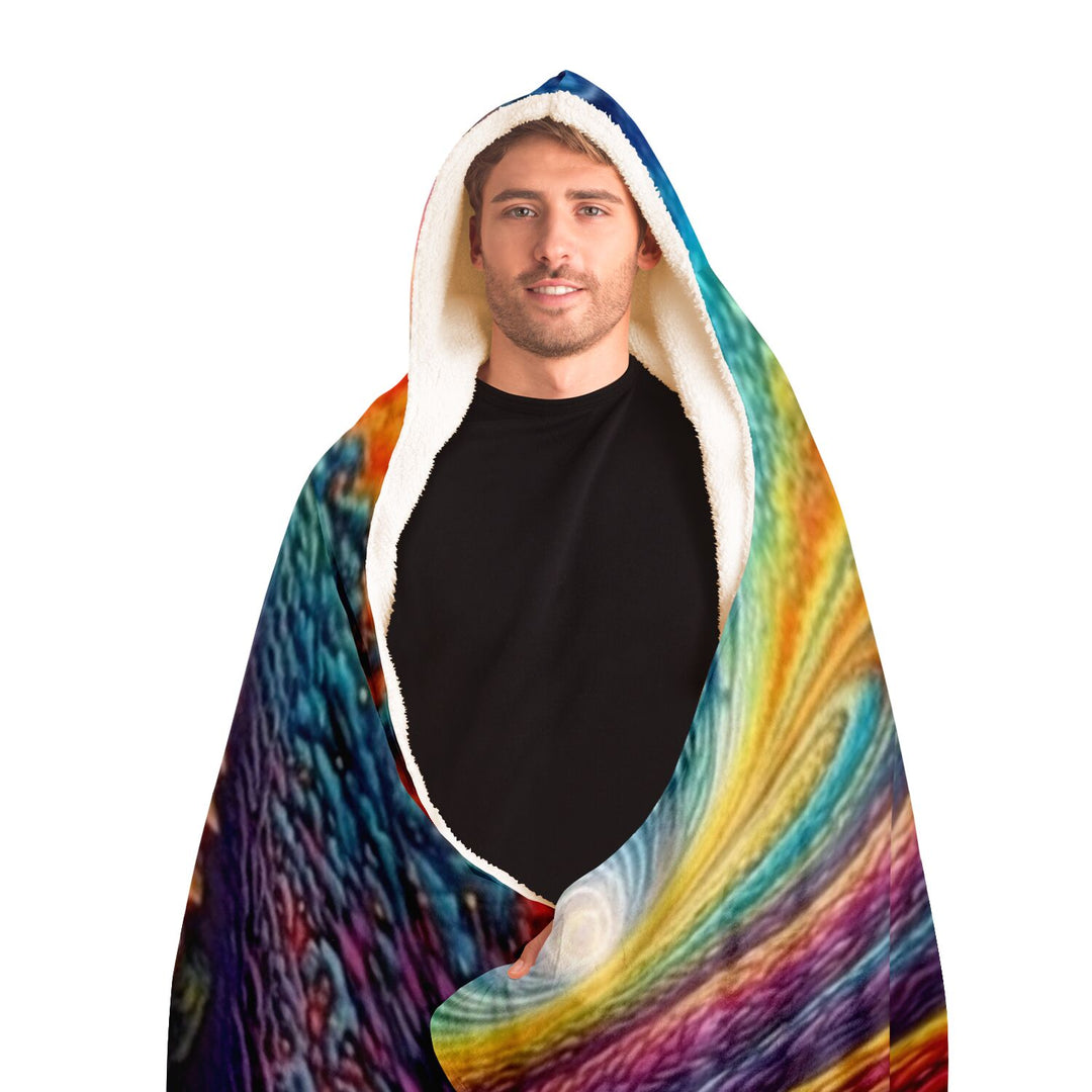 HEAVENLY STAIRWAY Hooded Blanket