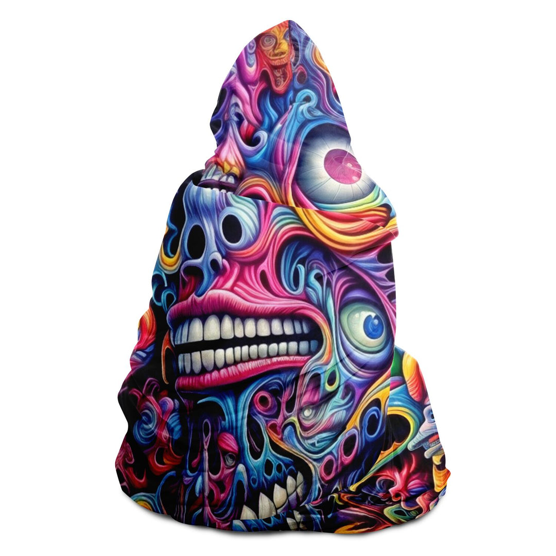 ACID TRIPPIN Hooded Blanket