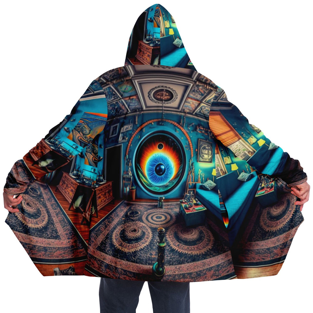 eye HOme Microfleece Cloak - AOP