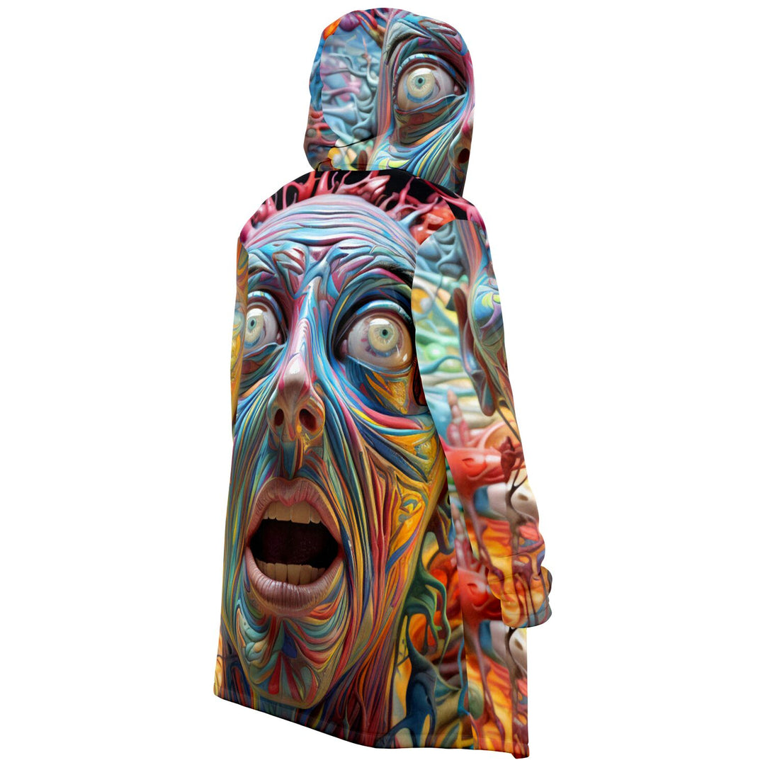 WOAH FACE Microfleece Cloak