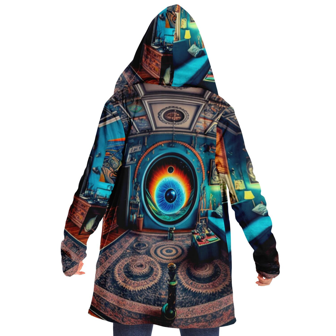 eye HOme Microfleece Cloak - AOP