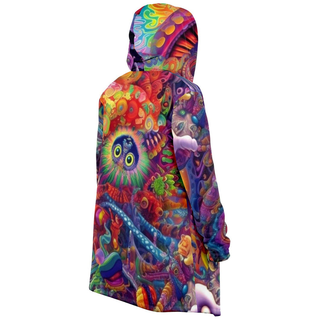 SPANGLISH Microfleece Cloak - AOP