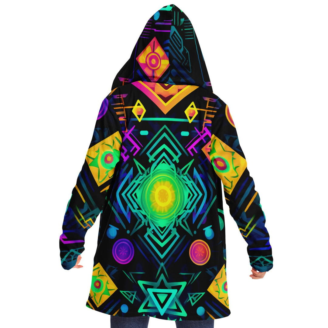 SHAPES AND COLORS Microfleece Cloak