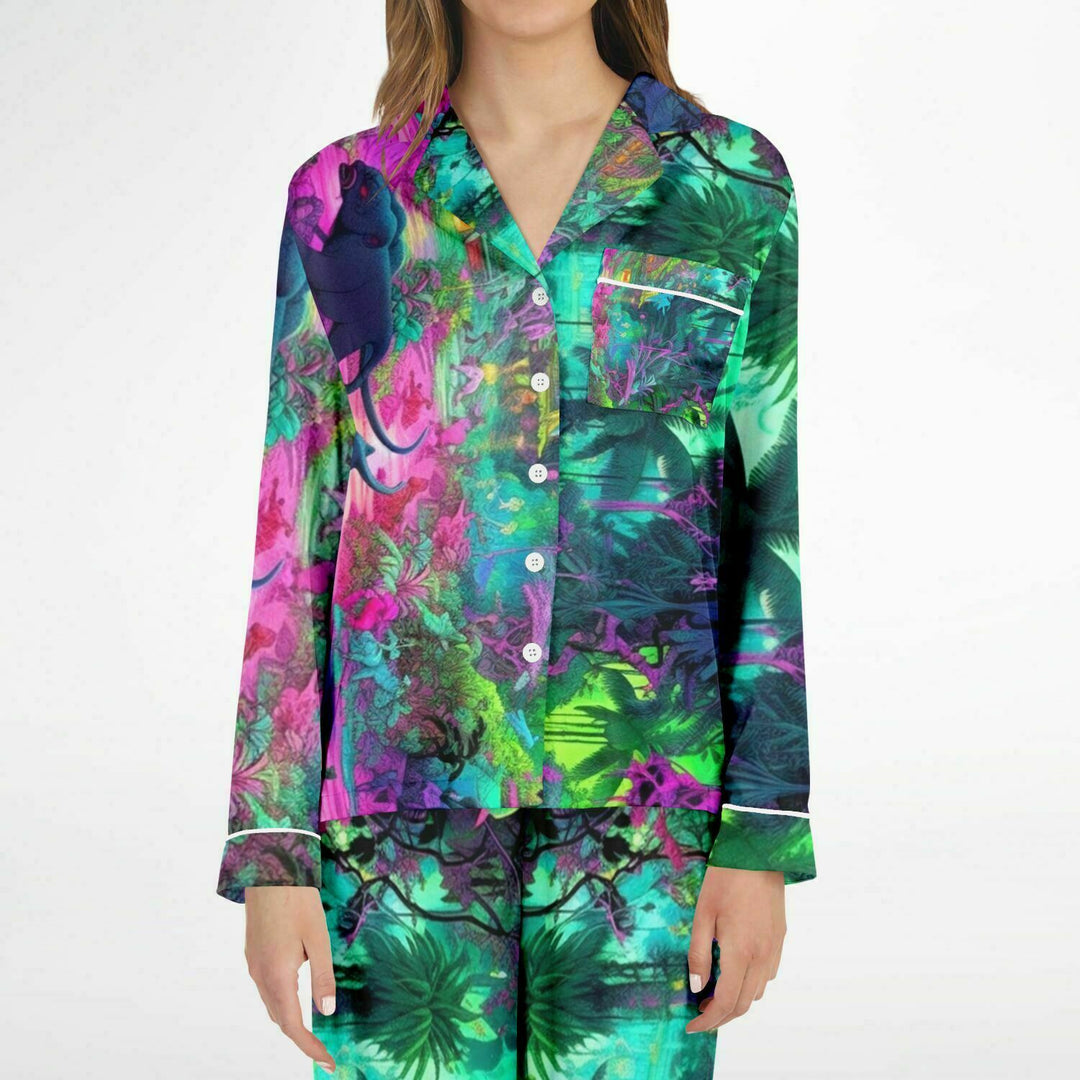 UV NATURE Women's Satin Pajamas