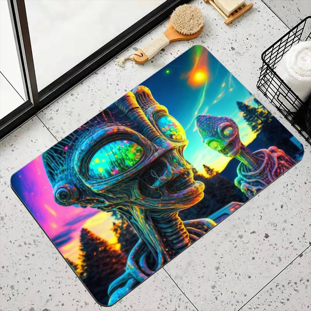 ROSETTA STONED Bathroom Door Mat