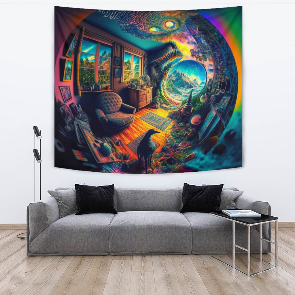 INDOOR/OUTDOOR TAPESTRY