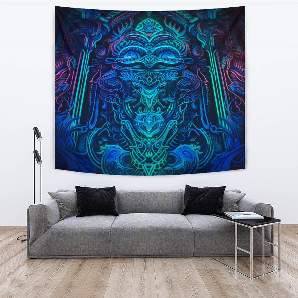 BUDDHA MEDITATES TAPESTRY