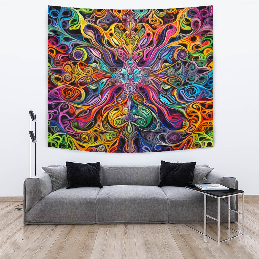 FLORAL PSYCHE TAPESTRY