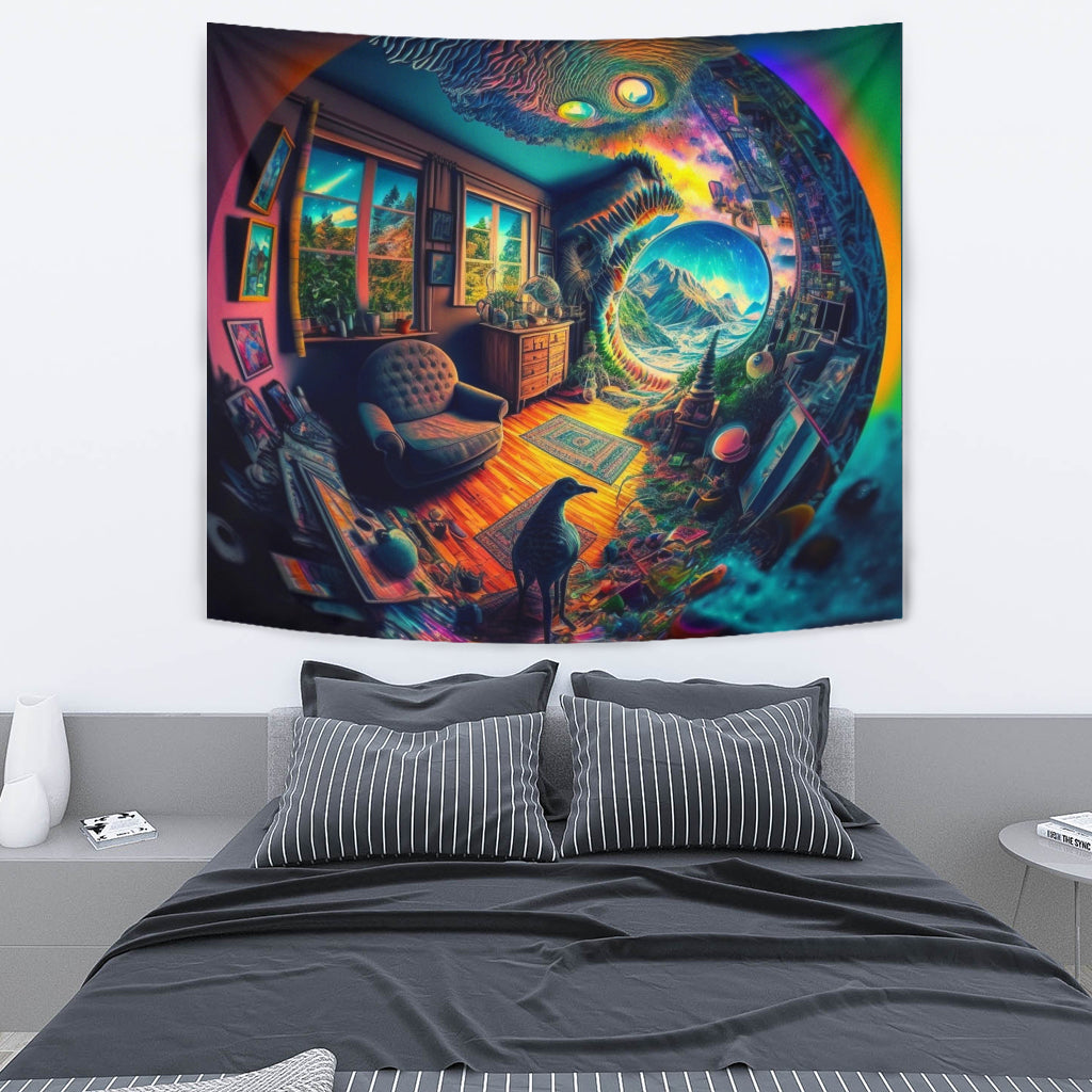 INDOOR/OUTDOOR TAPESTRY