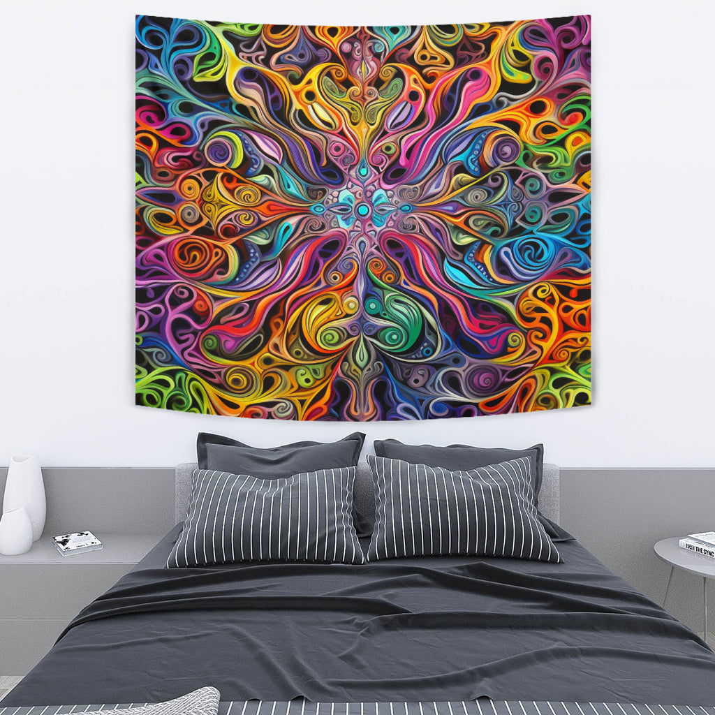 FLORAL PSYCHE TAPESTRY