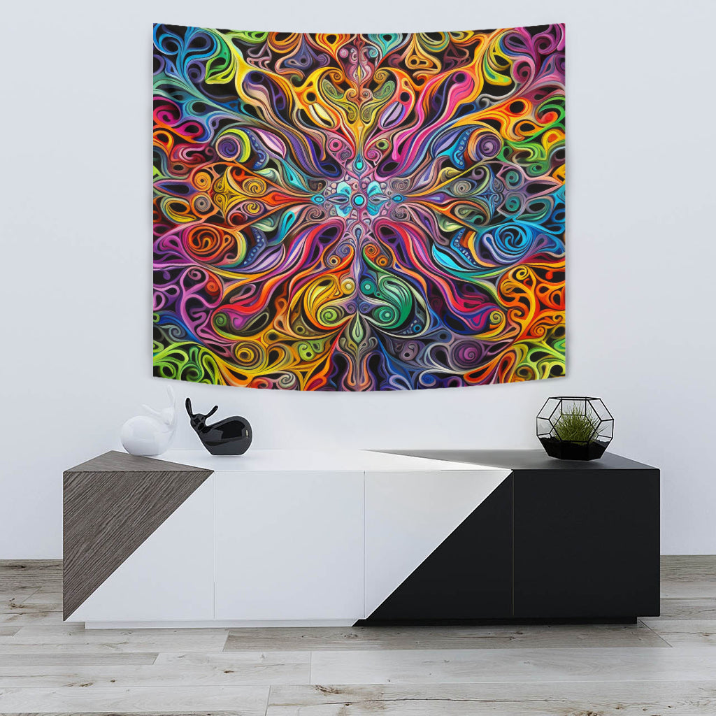 FLORAL PSYCHE TAPESTRY