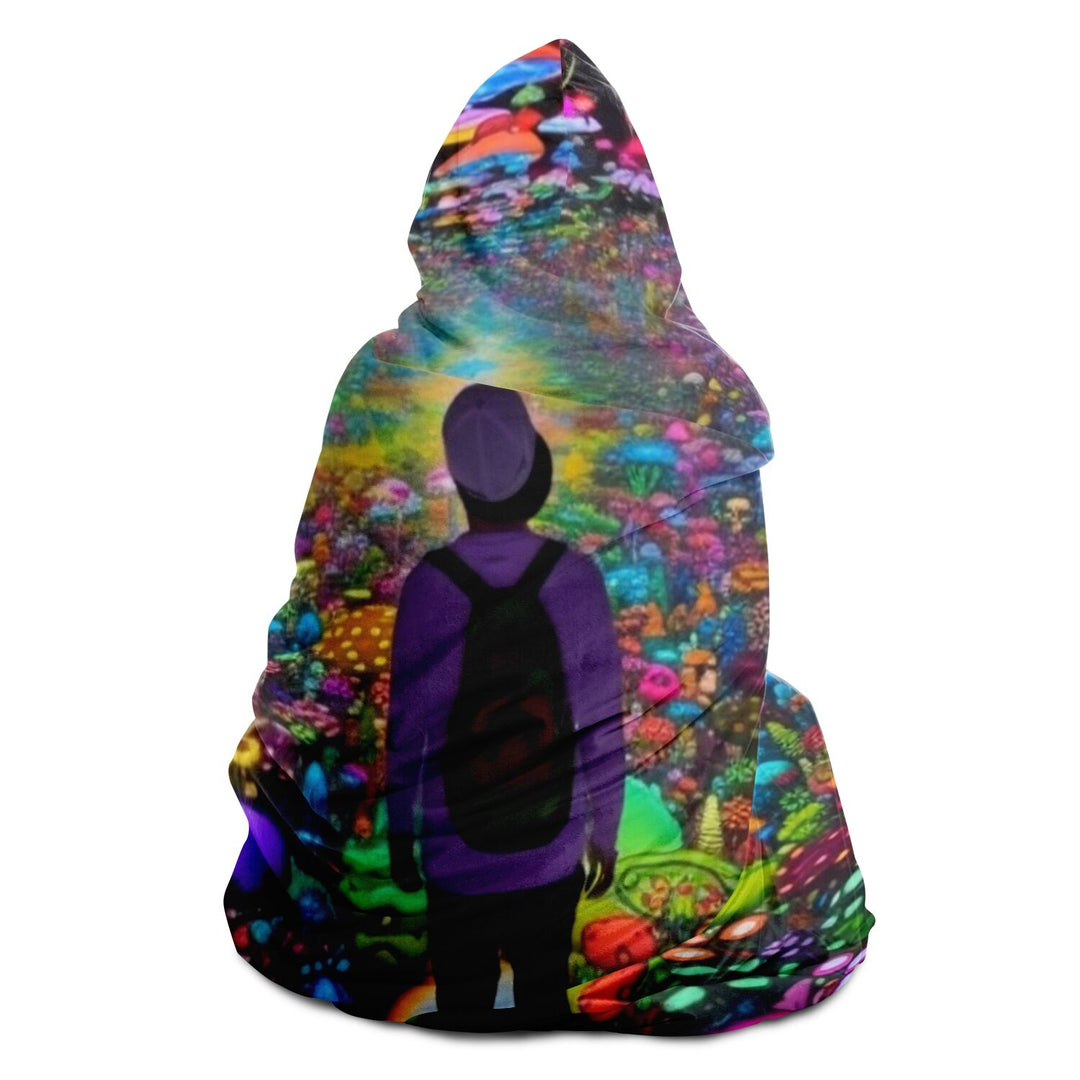 WONDER IMPORRIUM Hooded Blanket - AOP