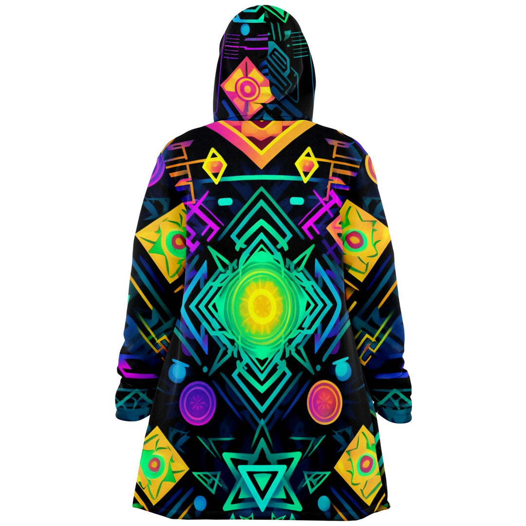 SHAPES AND COLORS Microfleece Cloak