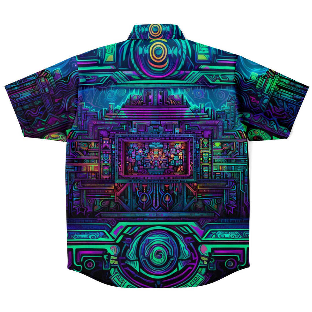 UV BARDO HUT Short Sleeve Button Down Shirt