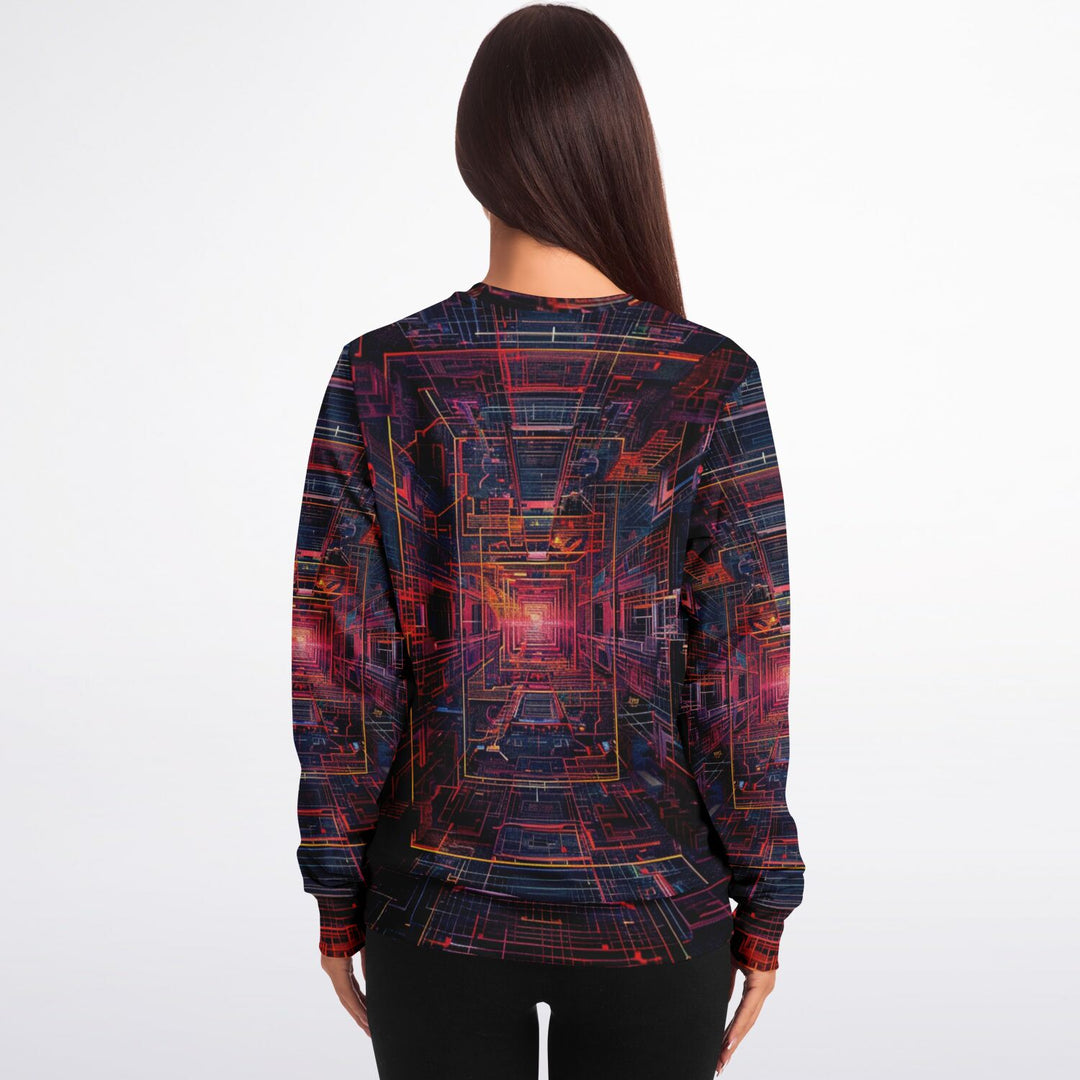 TESSERECT Fashion Sweatshirt - AOP