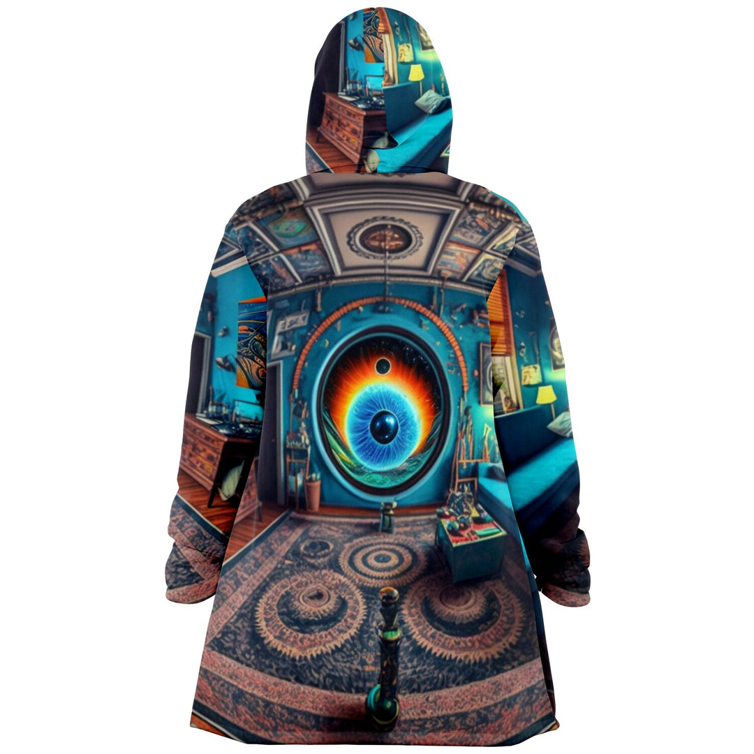 eye HOme Microfleece Cloak - AOP