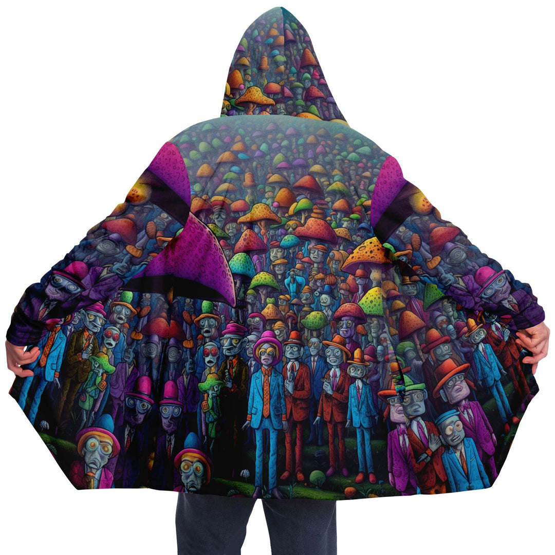 STAY CLASSY Microfleece Cloak