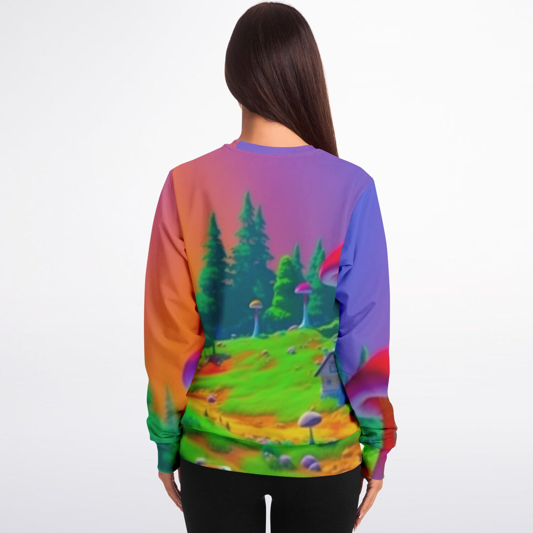 MUSHROOM HILL Fashion Sweatshirt - AOP