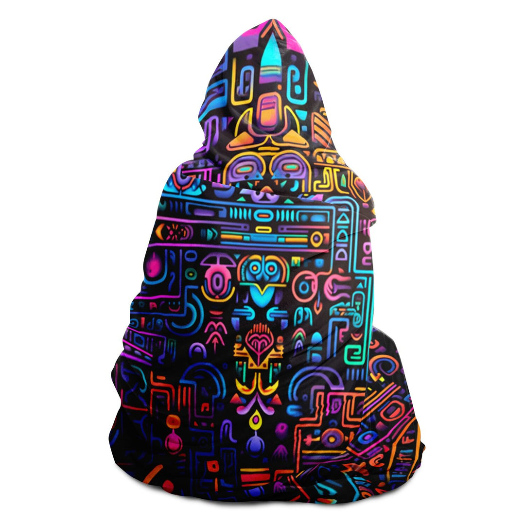 ARTIFACT Hooded Blanket - ACIDMATH AI