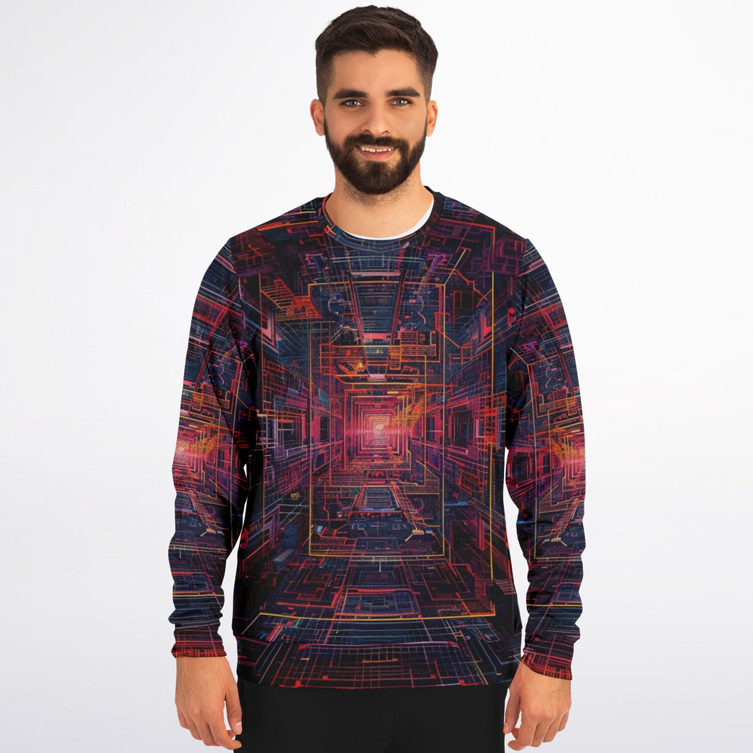 TESSERECT Fashion Sweatshirt - AOP