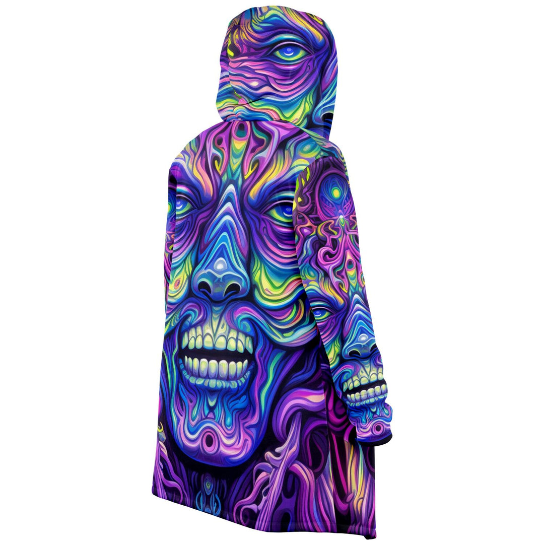 FACE OUT Microfleece Cloak