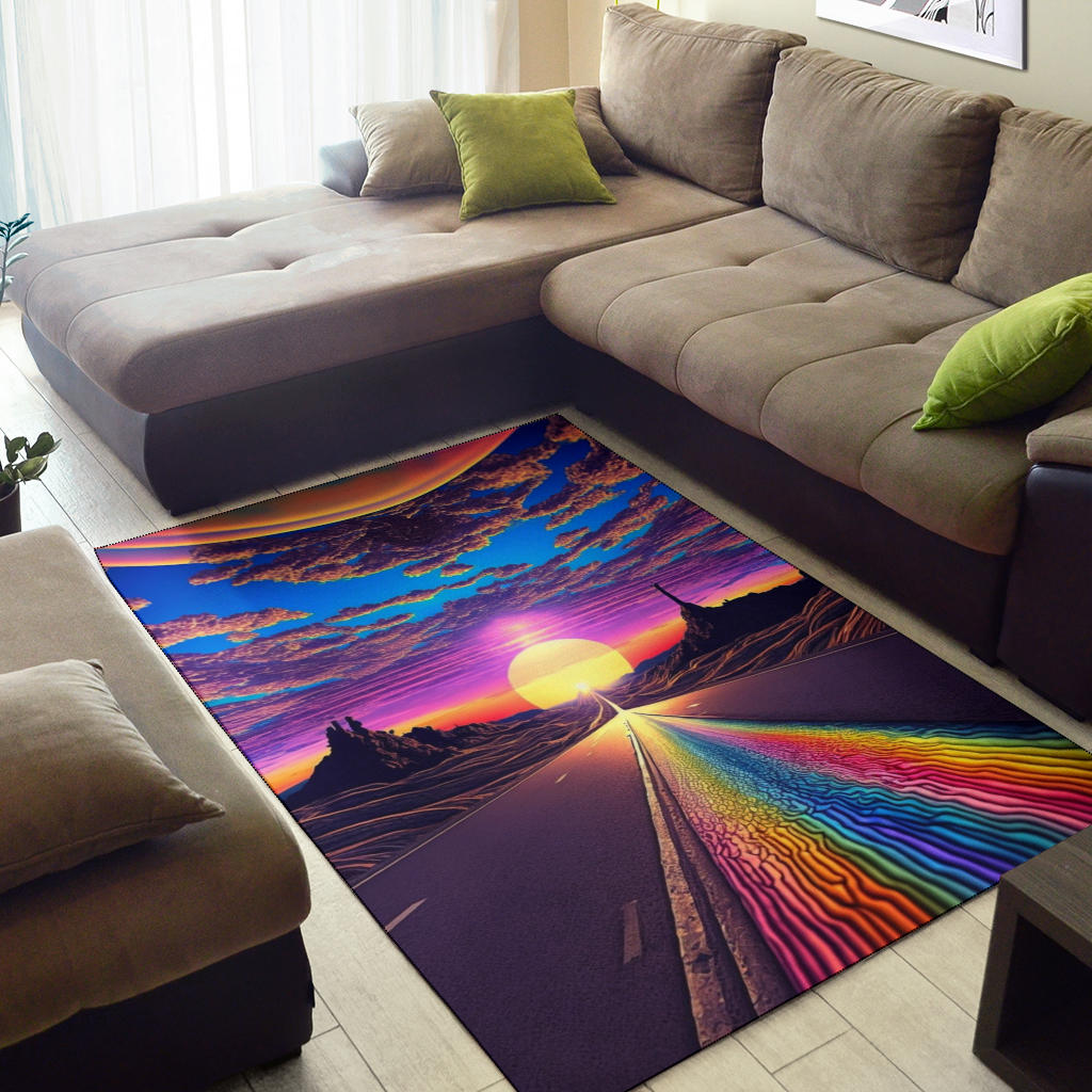 SETTING SUN RUG