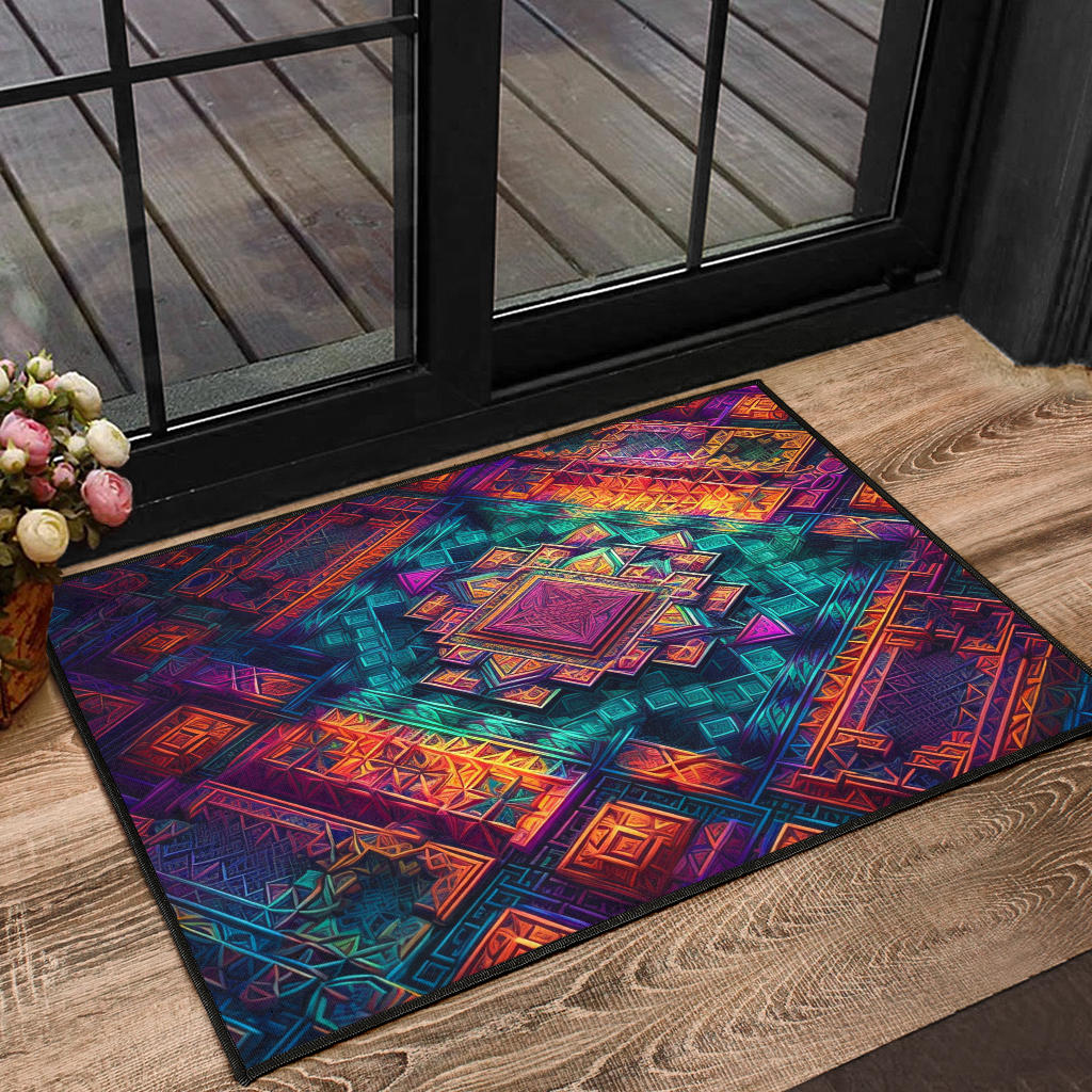 FRACTAL VIEW DOOR MAT