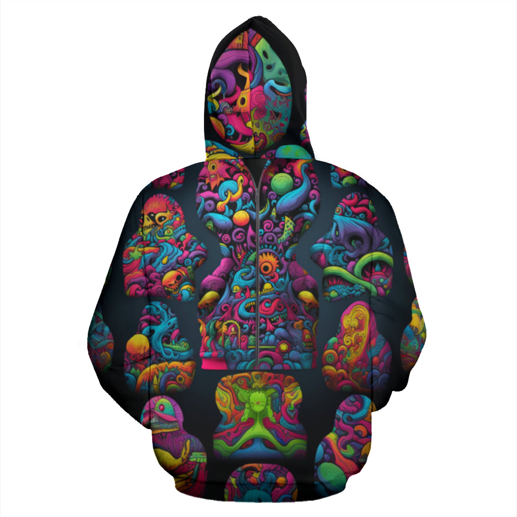 MYSTIC SHAMAN ZIPPER HOODIE