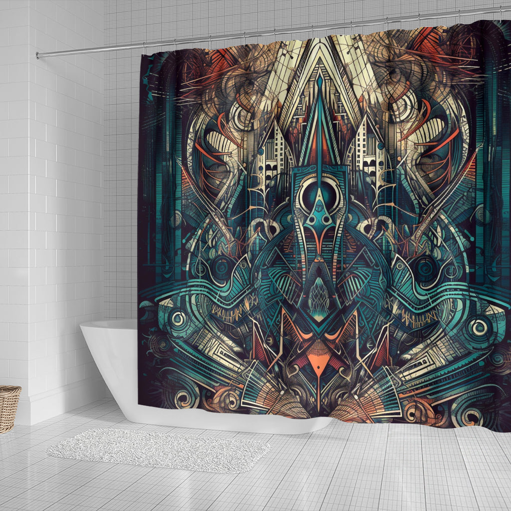 TRANSFORMER SHOWER CURTAIN