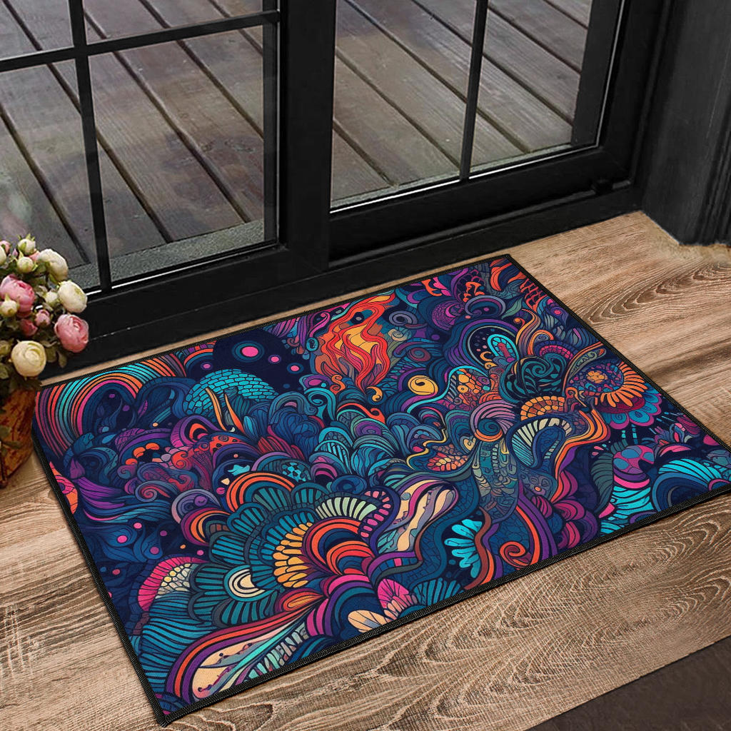 FLOWING ARTS DOOR MAT