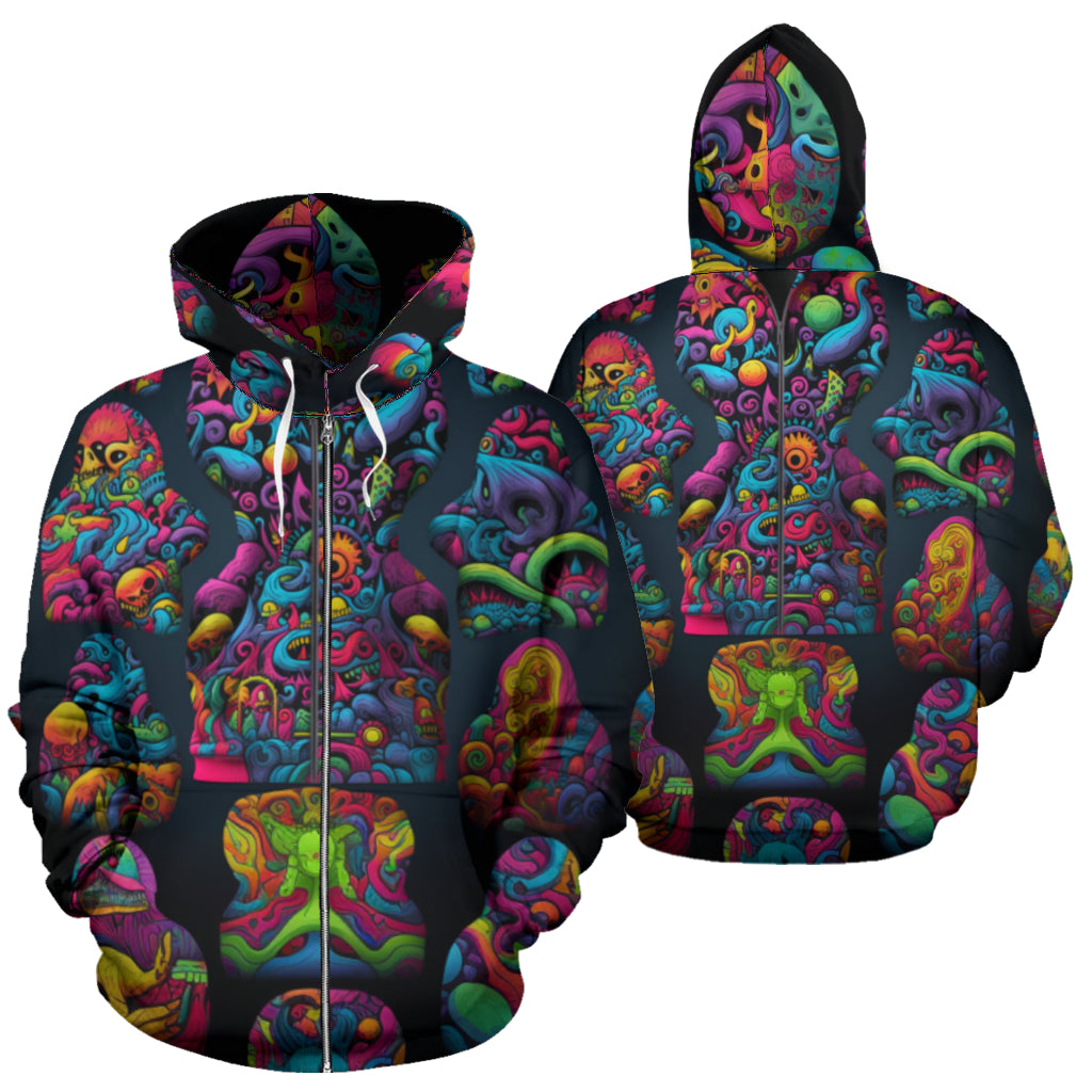 MYSTIC SHAMAN ZIPPER HOODIE