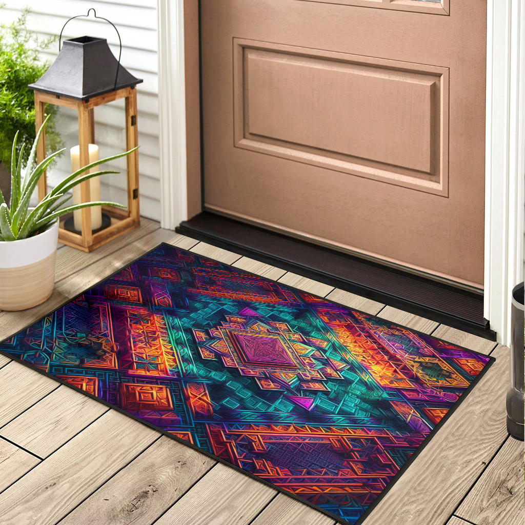 FRACTAL VIEW DOOR MAT