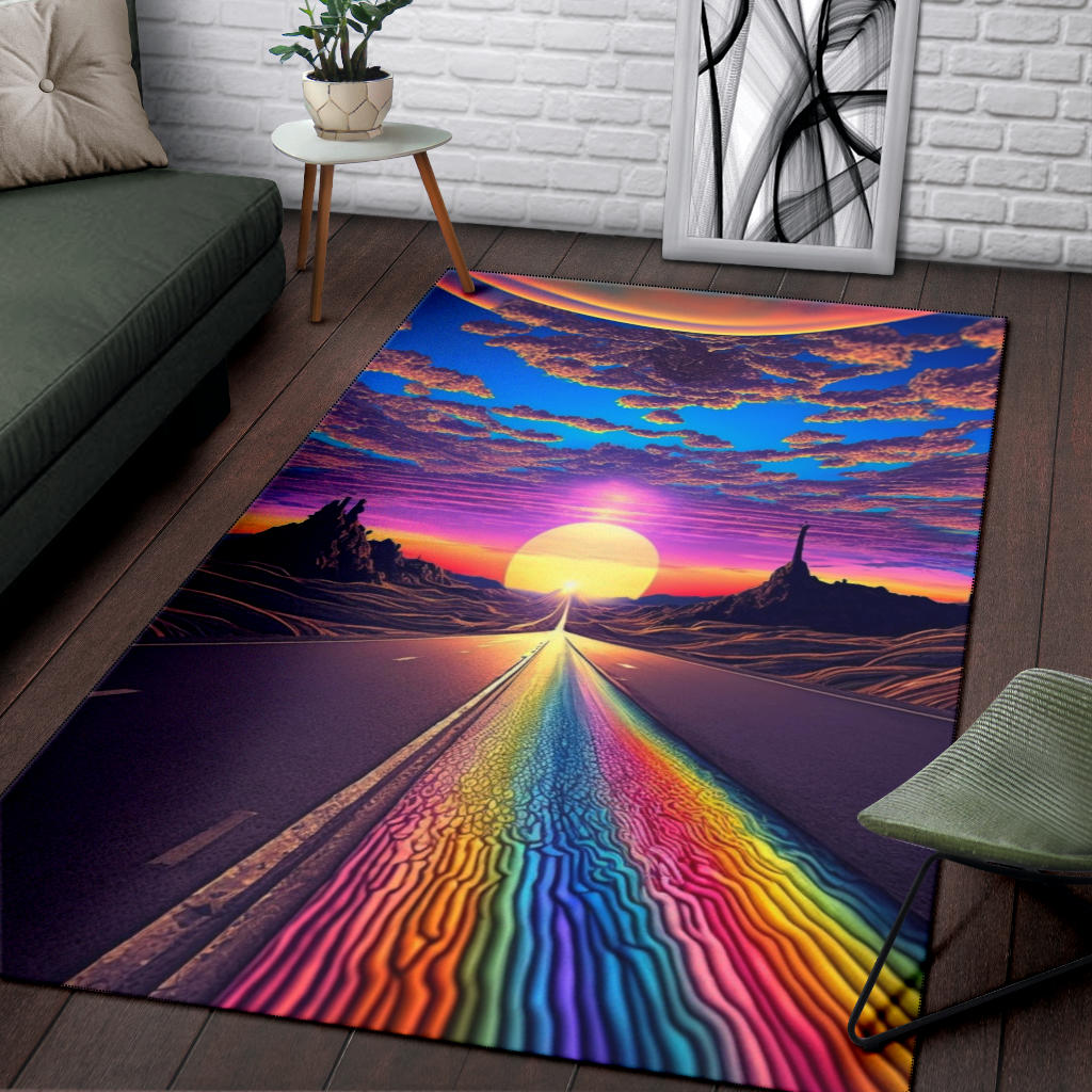 SETTING SUN RUG