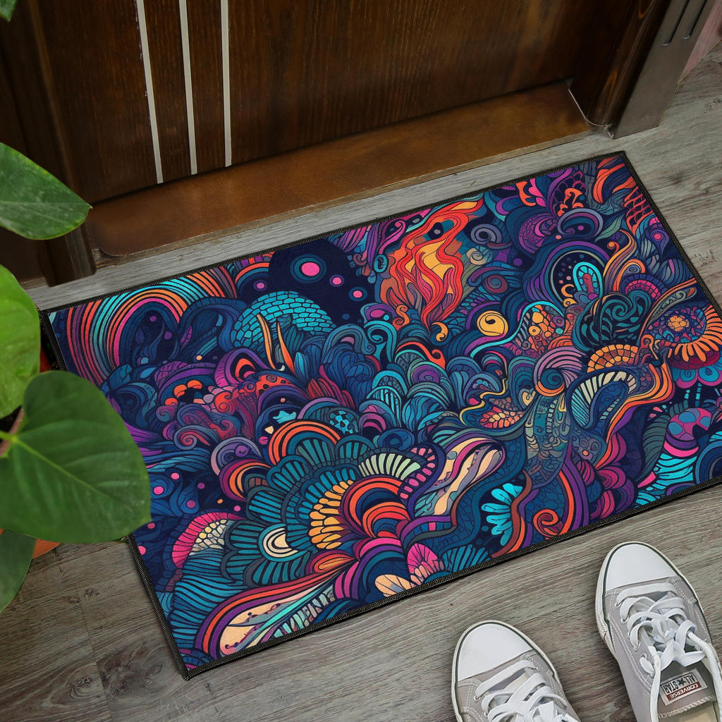 FLOWING ARTS DOOR MAT