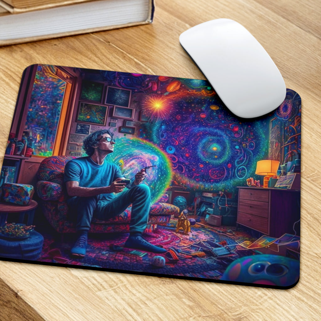 SMOKE BREAK MOUSE PAD