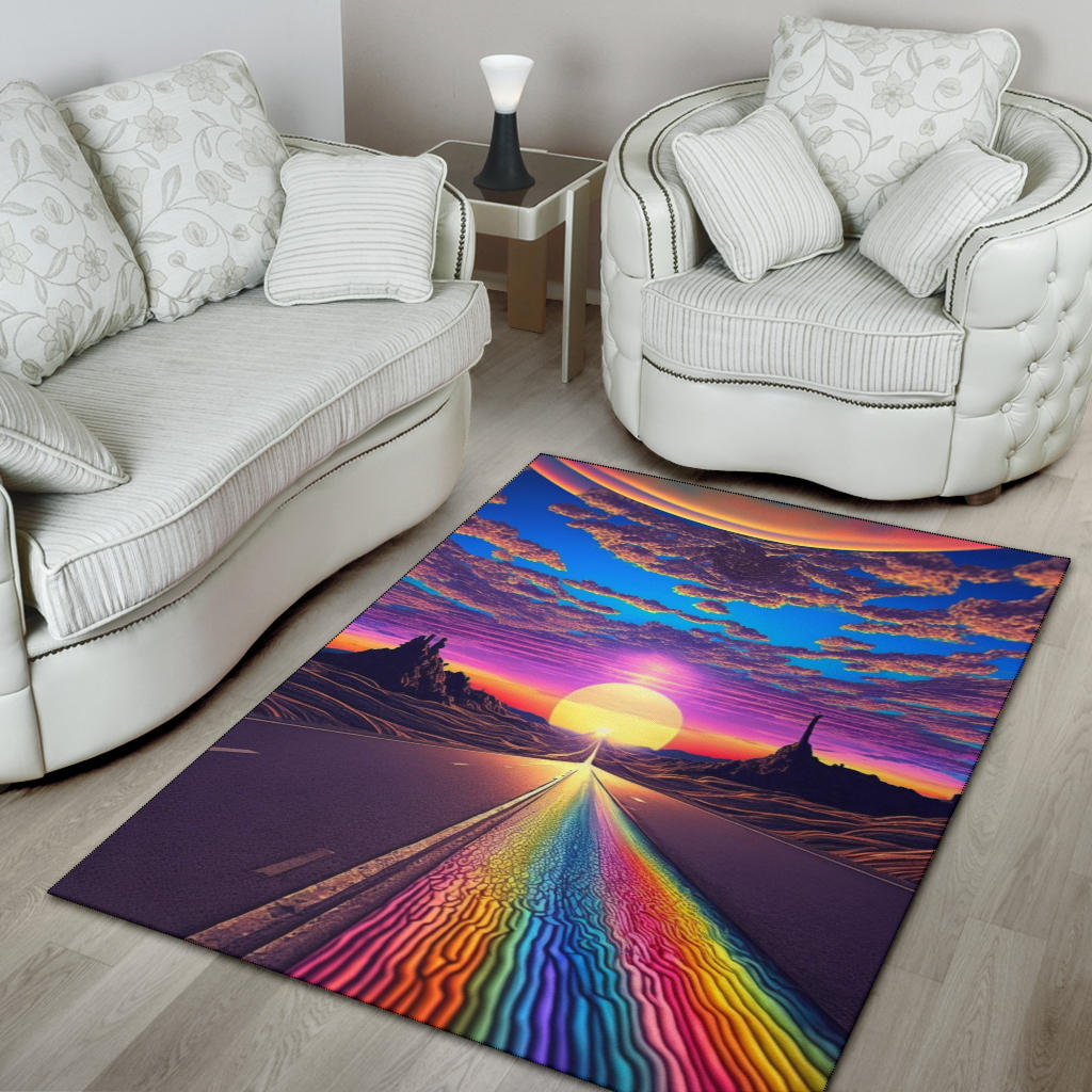 SETTING SUN RUG