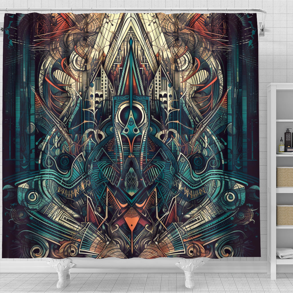 TRANSFORMER SHOWER CURTAIN