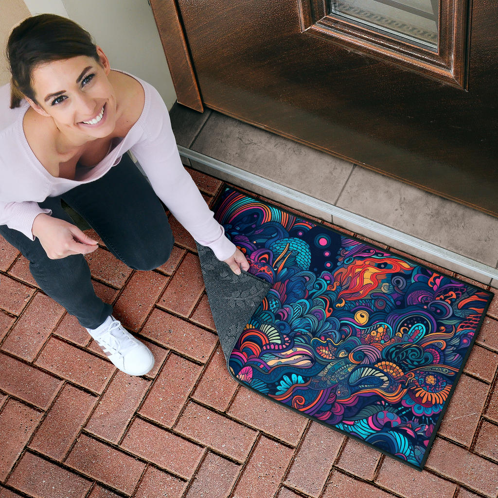 FLOWING ARTS DOOR MAT