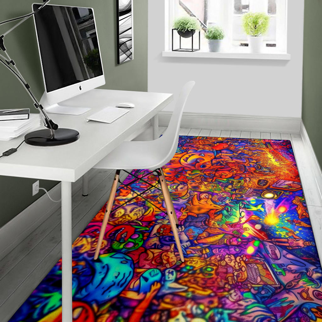 WILD ACID TRIP RUG