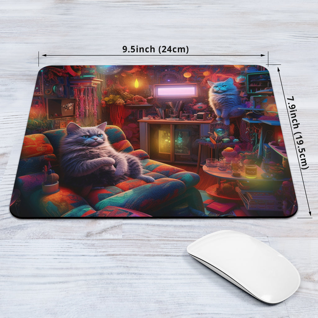 KITTY CHILL MOUSE PAD