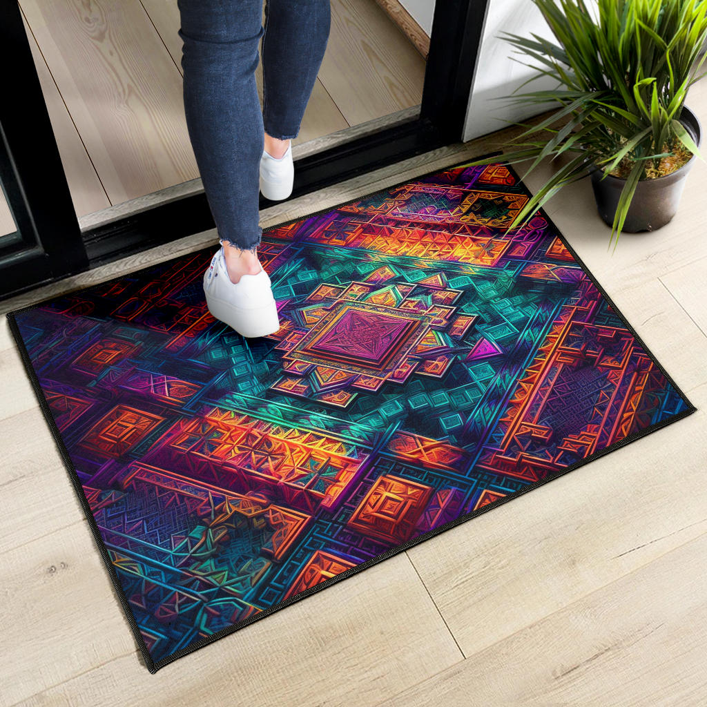 FRACTAL VIEW DOOR MAT