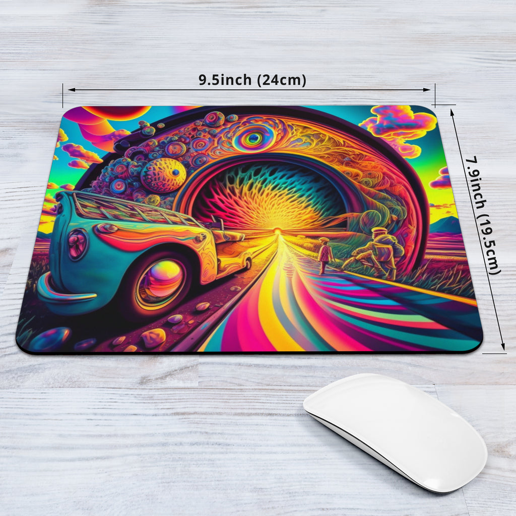 DRIVING HOME MOUSE PAD