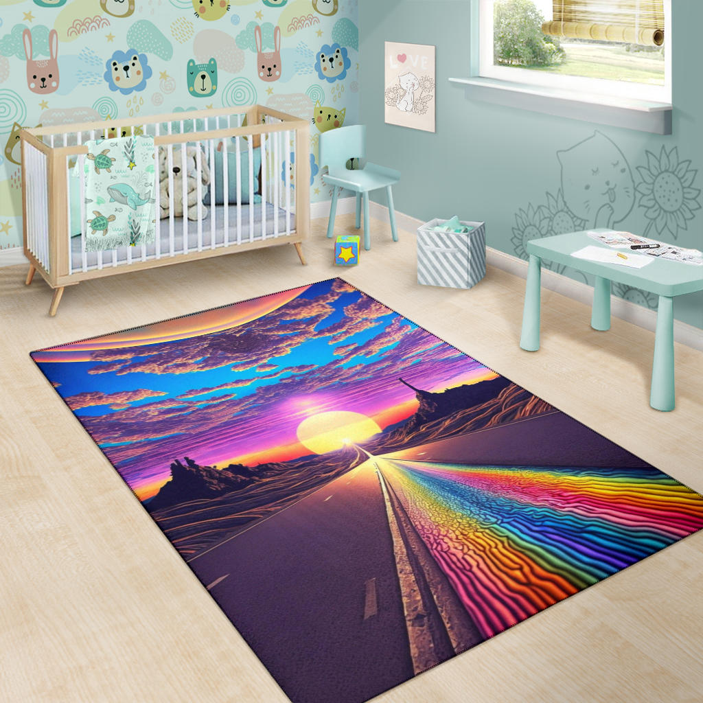 SETTING SUN RUG