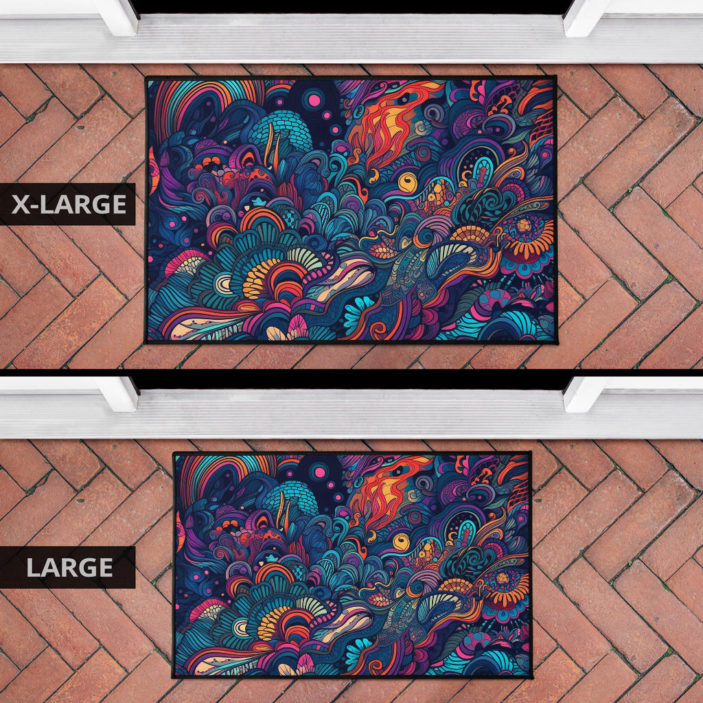 FLOWING ARTS DOOR MAT