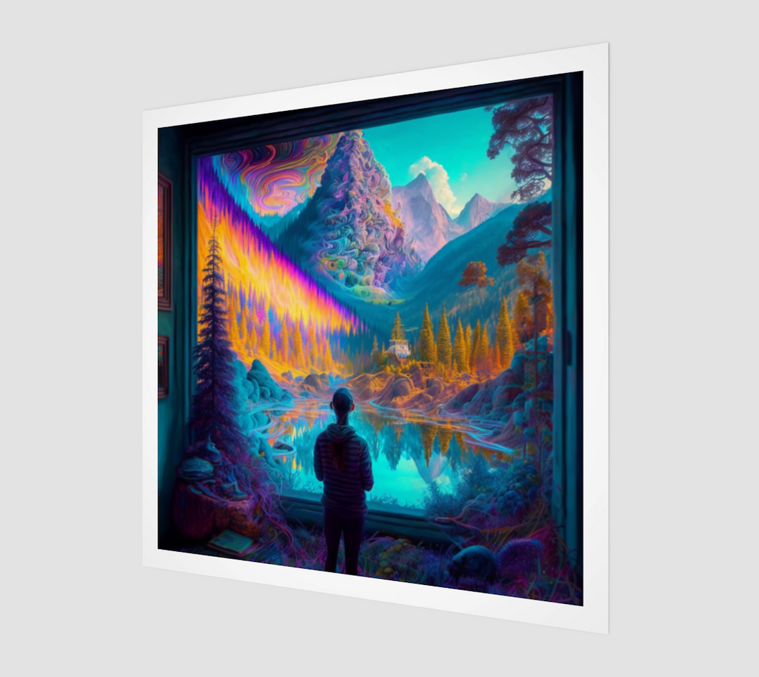 MOUNTAIN VIEW ART PRINT